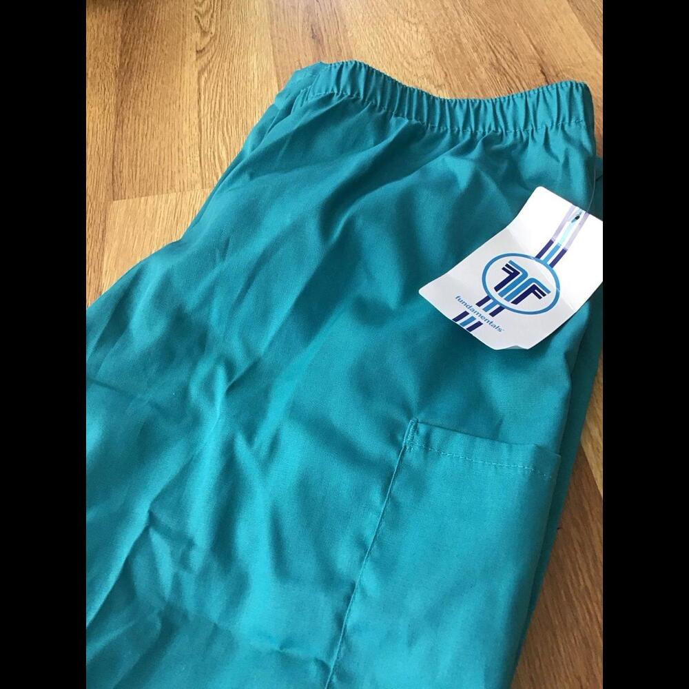 White swan Fundamentals womens teal pants, new, jcpenny, medium, pull on